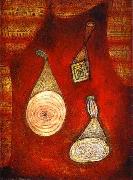 Paul Klee Oil and watercolor on cadboard USA oil painting artist